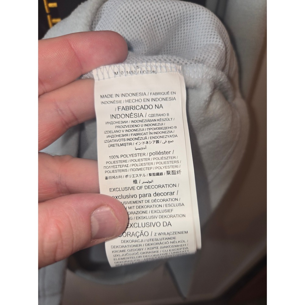 Fanatics Pittsburgh Penguins Mens GIconic‎ Polar Fleece Snap Qtr Zip Pullover - Picture 7 of 7